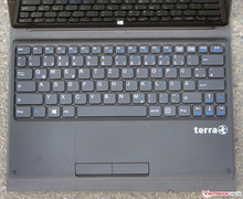 Tastatur und Touchpad des TypeCover