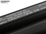 die geringe Kapazität von 3.500 mAh bestätigt das. die geringe Kapazität von 3.500 mAh bestätigt das.