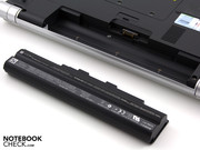 Der Akku wiegt 313 Gramm Der Akku wiegt 313 Gramm