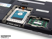 Das S11 hat eine Toshiba HDD mit 320 GB. Das S11 hat eine Toshiba HDD mit 320 GB.