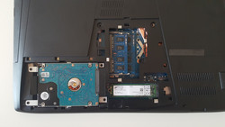 MSSD, Festplatte und RAM-Bänke