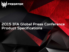 IFA 2015 | Acer Predator 15 (G9-591) und Predator 17 (G9-791) Gaming-Notebooks