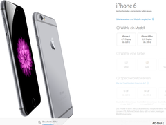 Apple: Vorbestellung von iPhone 6 und iPhone 6 Plus möglich
