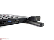 USB und ExpressCard können sich gegenseitig blockieren. USB und ExpressCard können sich gegenseitig blockieren.
