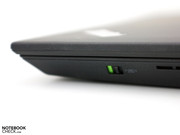 Über einen Schieberegler lassen sich die Mobiltechnologien steuern.