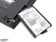 Das flinke HDD lässt sich einfach austauschen. Bauhöhe: 7 Millimeter.