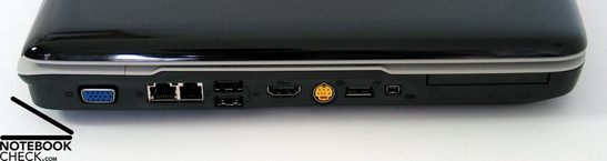 Acer Aspire 5920G Anschlüsse Acer Aspire 5920G Anschlüsse