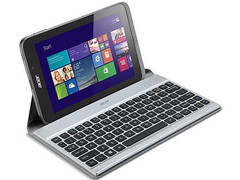 Das das Acer Iconia W4 lässt sich mit Bluetooth-Tastaturen verbinden (Bild: Acer)