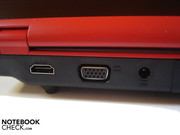 HDMI, VGA und DC-In auf der Rückseite HDMI, VGA und DC-In auf der Rückseite