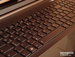 Die Tastatur mit ihren Einzeltasten bietet ein angenehmes Schreibgefühl. Die Tastatur mit ihren Einzeltasten bietet ein angenehmes Schreibgefühl.