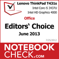 Award Lenovo ThinkPad T431s