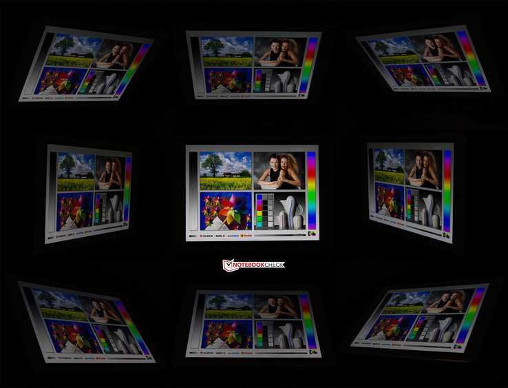 Blickwinkelstabilität des Apple iPad Pro 9.7