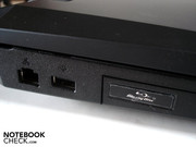 Das Blu-Ray-Laufwerk kann auch CDs und DVDs brennen.