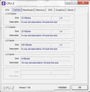 Systeminfo CPUZ Systeminfo CPUZ Cache