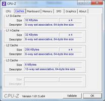 Systeminfo CPUZ Cache