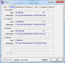 Systeminfo CPUZ Systeminfo CPUZ Cache