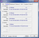 Systeminfo CPUZ Cache