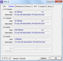 Systeminfo CPUZ Systeminfo CPUZ Cache