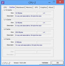 Systeminfo CPUZ Cache