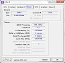 Systeminfo CPUZ RAM