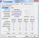 Systeminfo CPUZ Systeminfo CPUZ RAM SPD