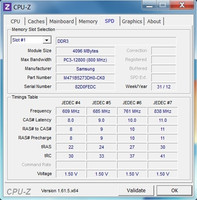 Systeminfo CPUZ RAM SPD Systeminfo CPUZ RAM SPD