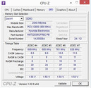 Systeminfo CPUZ RAM SPD