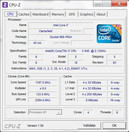 Systeminfo CPUZ Systeminfo CPUZ CPU