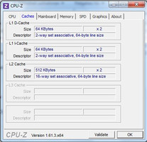 Systeminfo CPUZ Systeminfo CPUZ Cache