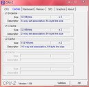 Systeminfo CPUZ Systeminfo CPUZ Cache