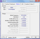 Systeminfo CPUZ Systeminfo CPUZ RAM