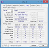 Systeminfo CPUZ Systeminfo CPUZ RAM SPD