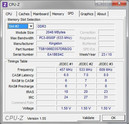 Systeminfo CPUZ RAM SPD 2