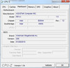 Systeminfo CPUZ Mainboard
