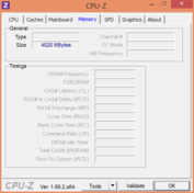 CPU Z Speicher