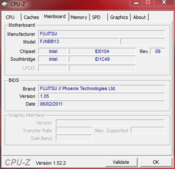 CPUZ Mainboard CPUZ Mainboard