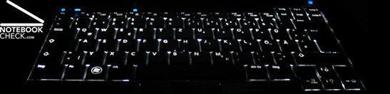 Tastatur mit Beleuchtung im E6500