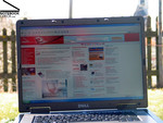 Dell Precision M6300 in Outdoor Verwendung Dell Precision M6300 in Outdoor Verwendung