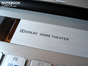 Das Soundsystem unterstützt Dolby Home Theater.