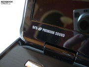 Das Notebook beherrscht SRS Premium Sound. Das Notebook beherrscht SRS Premium Sound.