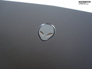 Der Alienkopf ist das Markenzeichen der Alienware-Notebooks.