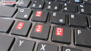 Eine Tastaturbeleuchtung fehlt leider. Eine Tastaturbeleuchtung fehlt leider.