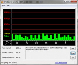 DPC Latenzen ohne WLAN