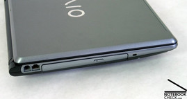 Sony Vaio VGN-FE31B Schnittstellen Sony Vaio VGN-FE31B Schnittstellen