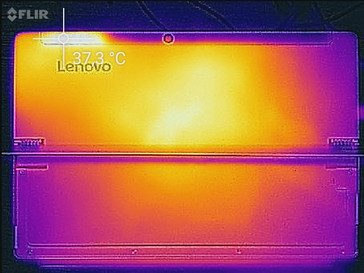 Abwärme Stresstest unten, Flir one