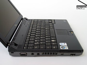 Als großen Pluspunkt des Lifebook P7230 kann man auch die angebotene Tastatur werten.