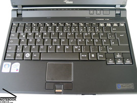 Tastatur im FSC Lifebook P7230