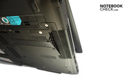 Weitere Ausstattungsmerkmale des Lifebook S710 sind der wechselbare Staubfilter...