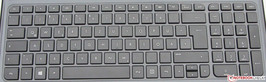 Die Tastatur erlaubt ein angenehmes Tippen. Die Tastatur erlaubt ein angenehmes Tippen.
