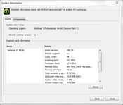 Systeminfo GPU Systeminfo GPU